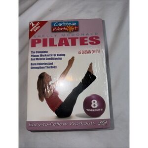 Shelly McDonald Pilates/Pilates Plus DVD 2004 2-Disc Set Brand NEW! Sealed